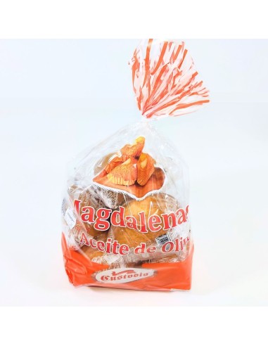 Magdalenas de Aceite de Oliva 500 grs. Productos Custodio