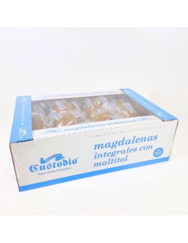 Magdalenas Integrales con Maltitol 2Kg Productos Custodio
