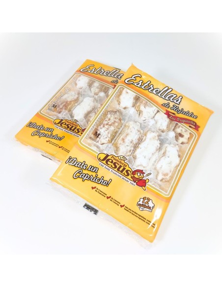 Estrellas de Hojaldre - Bandeja 12 Unidades - Pastelería Jesús